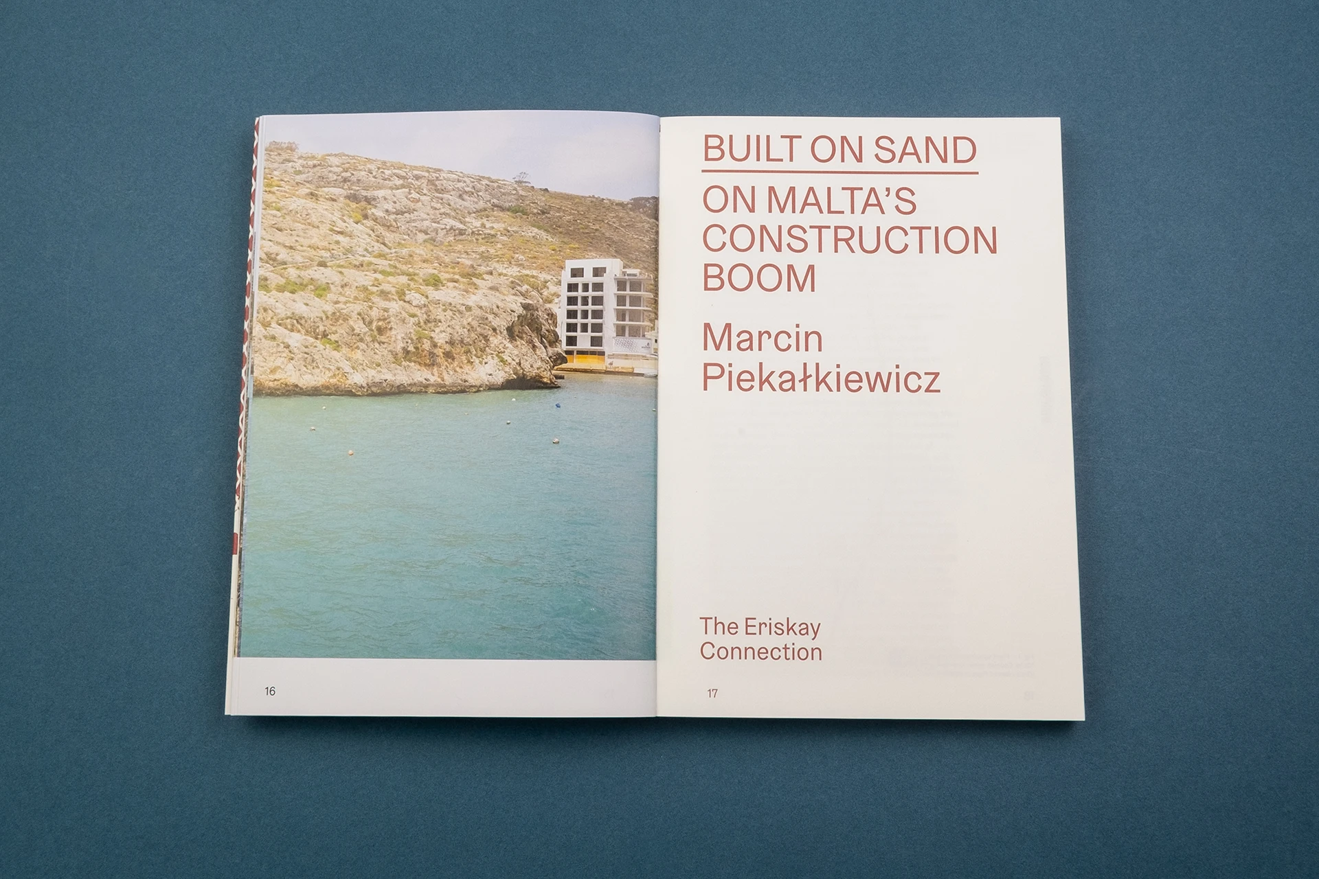 Built on Sand – On Malta's Construction Boom - The Eriskay Connection